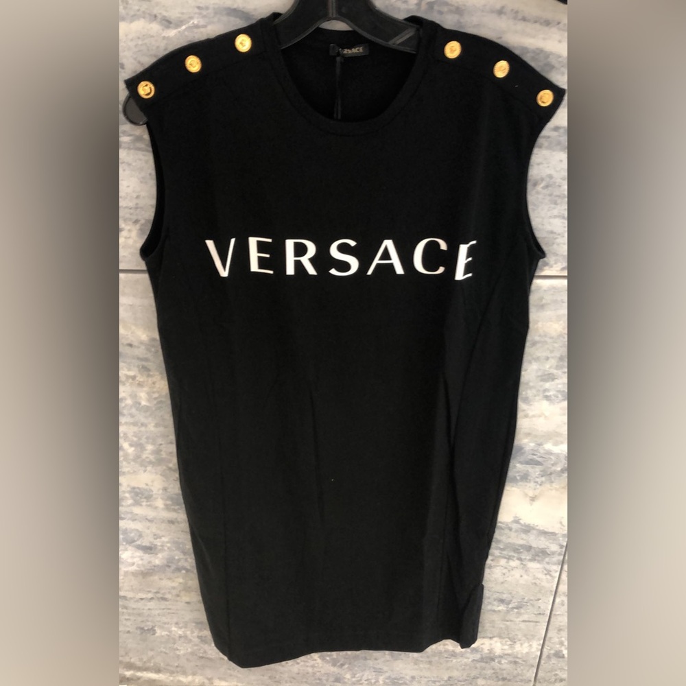Versace Black Dress